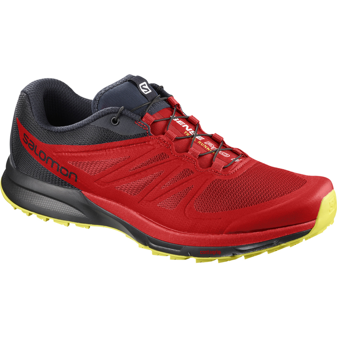 Zapatillas Trail Running Salomon Hombre Rojas / Negras - Salomon Argentina SENSE PRO 2 ,714539-JCO